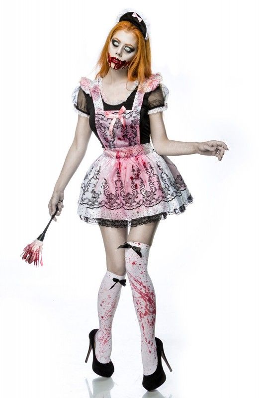 Ausgefallene Halloween KostÃ¼me Elegant Halloween Zombie Zimmermädchen Kostüm My Kleidung