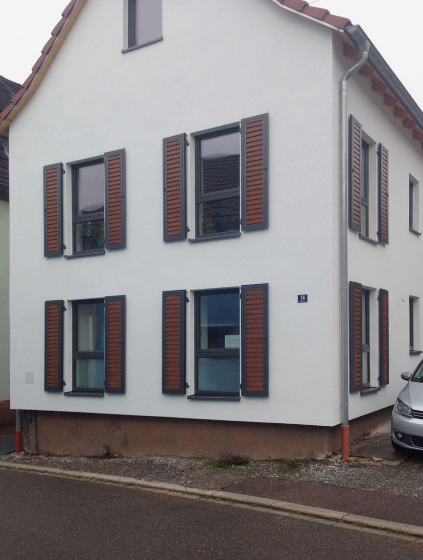 Aussen Hauswand Deko Inspirierend Ehret Easy Flex Aluminium Fensterläden Home