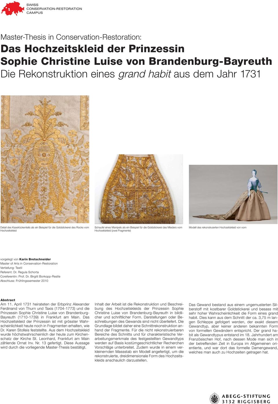 Betonskulpturen Anleitung Best Of Master Of Arts In Conservation Restoration Ma theses Pdf