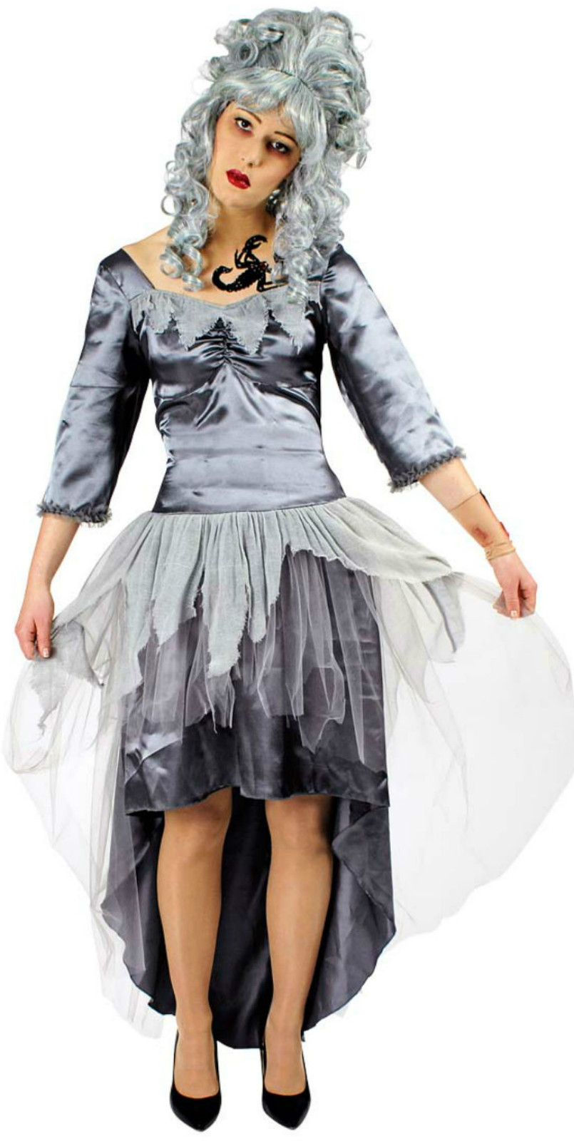 Braut KostÃ¼m Halloween Elegant Damen Kostüm Zombie Braut Horrorkostüm Geisterbraut Gr 36