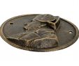 Deko Aus Eisen Inspirierend Nostalgia Doorplate Napoleon Bonaparte Cast Iron Plate Antique Style 18cm