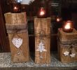 Deko Aus Holzstämmen Best Of Kerzenständer Aus Holz Weihnachten
