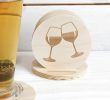 Deko Aus Rost Best Of Set Of 6 Coasters with Holder Wooden Coasters Set Coasters