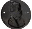 Deko Eisen Frisch Nostalgia Doorplate Napoleon Bonaparte Cast Iron Plate Antique Style 18cm