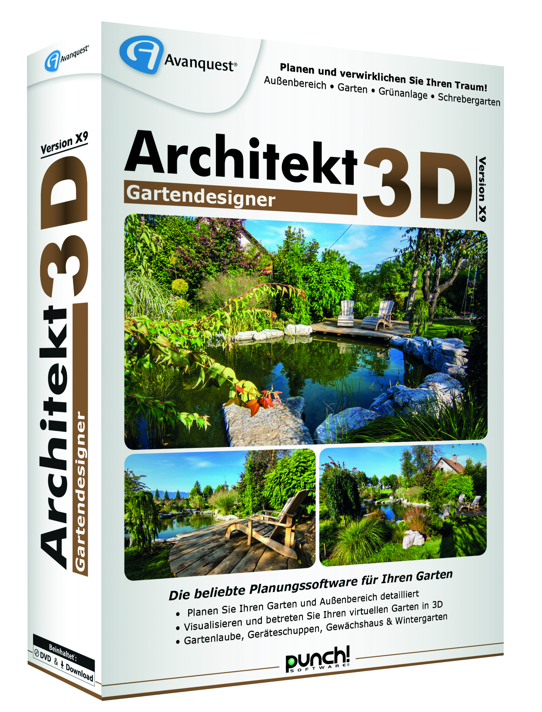 Architekt 3D Gartendesigner X9 3D links 300dpi CMYK