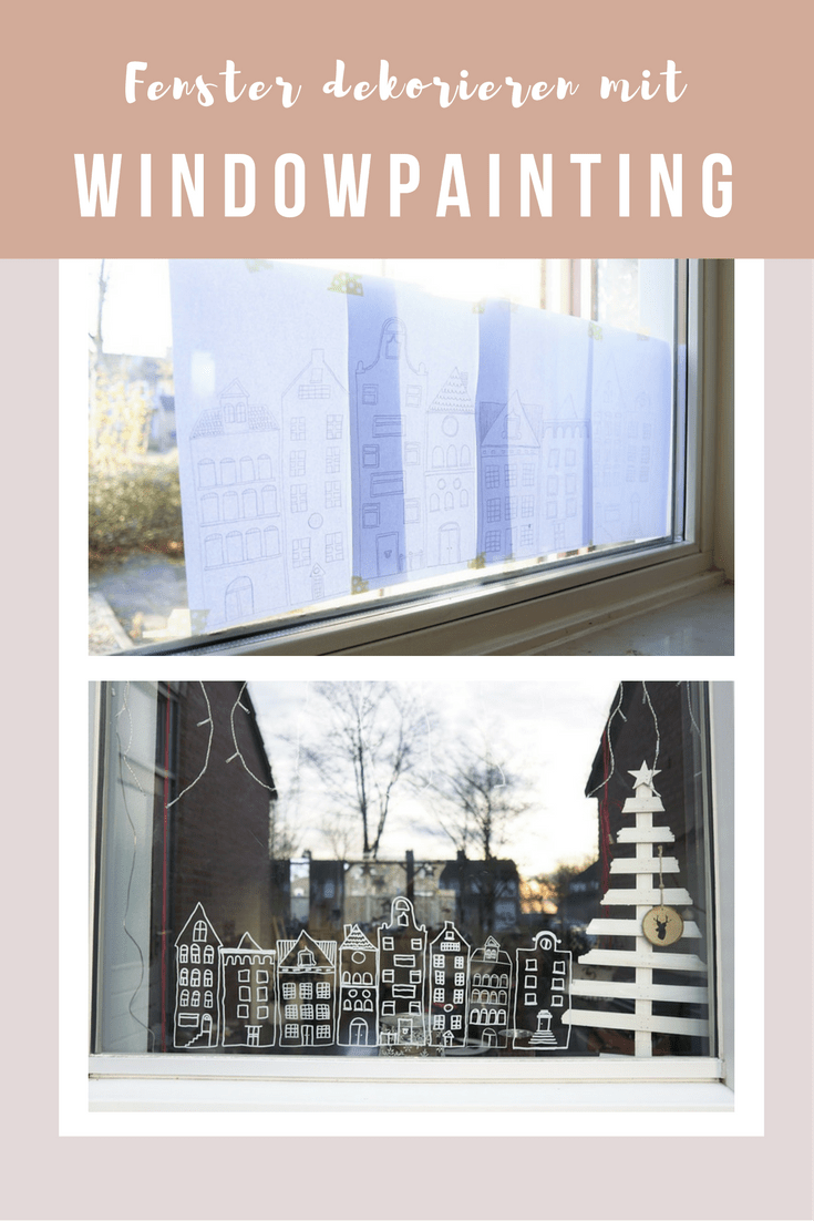 Deko Fenster Garten Schön Windowpainting Mit Kreide Fenster Dekorieren