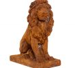 Deko Garten Rost Best Of Garden Figure Sculpture Right Statue Lion Garden Iron Rust Antique Style