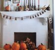 Deko Halloween Party Schön Pumpkin In Glass Jar Pumpkins On Fireplace Lisa Choe