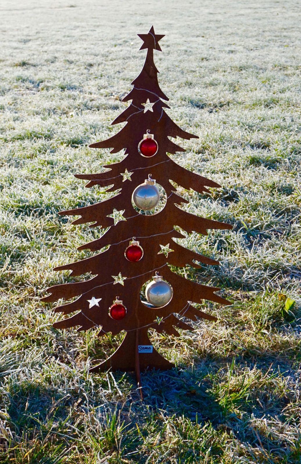 Deko In Rostoptik Frisch Weihnachtsbaum In Rostoptik Absolut Stabil In Deutschland