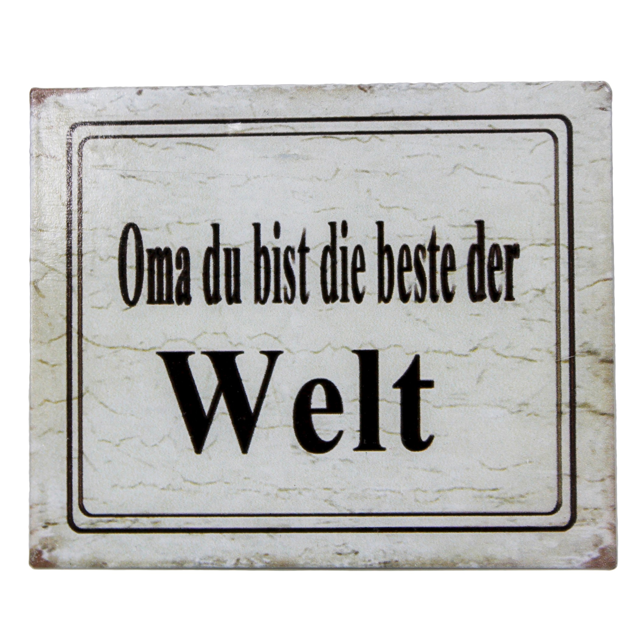 Deko Schilder Garten Einzigartig Schild Aus Metall Oma Du Bist Beste Der Welt 12 X 10 Cm Blechschild T