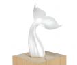 Deko Stein Garten Elegant Sculpture White Diver 15x7x16inches