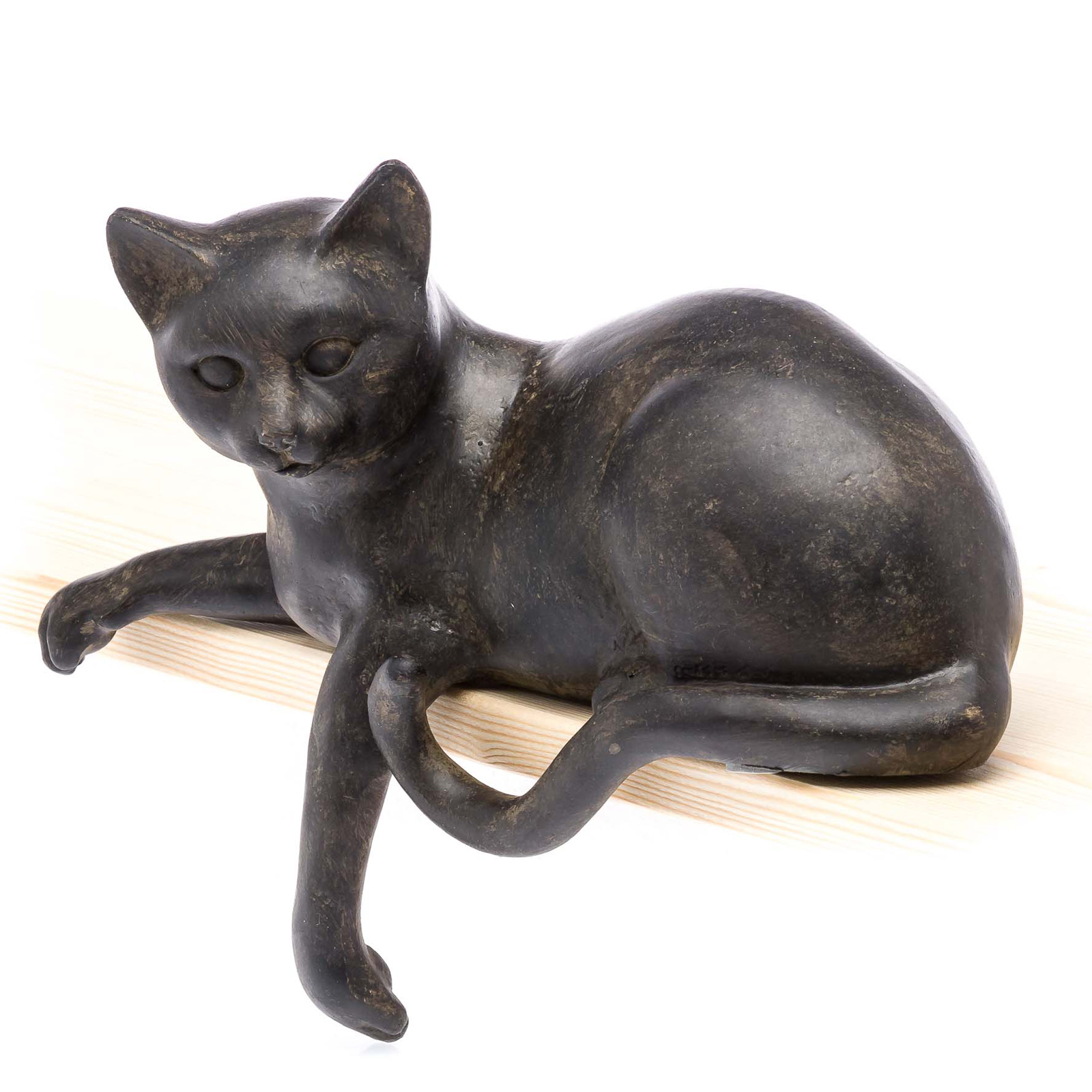 Dekofigur Garten Inspirierend Cat Lying Animal World Figure Decorative Sculpture York Cats