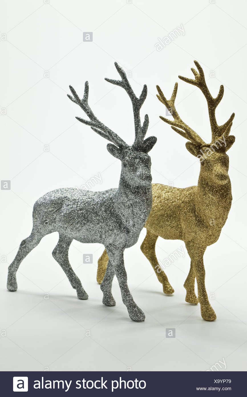 Dekofiguren Garten Neu Silver Deer Stock S & Silver Deer Stock Alamy