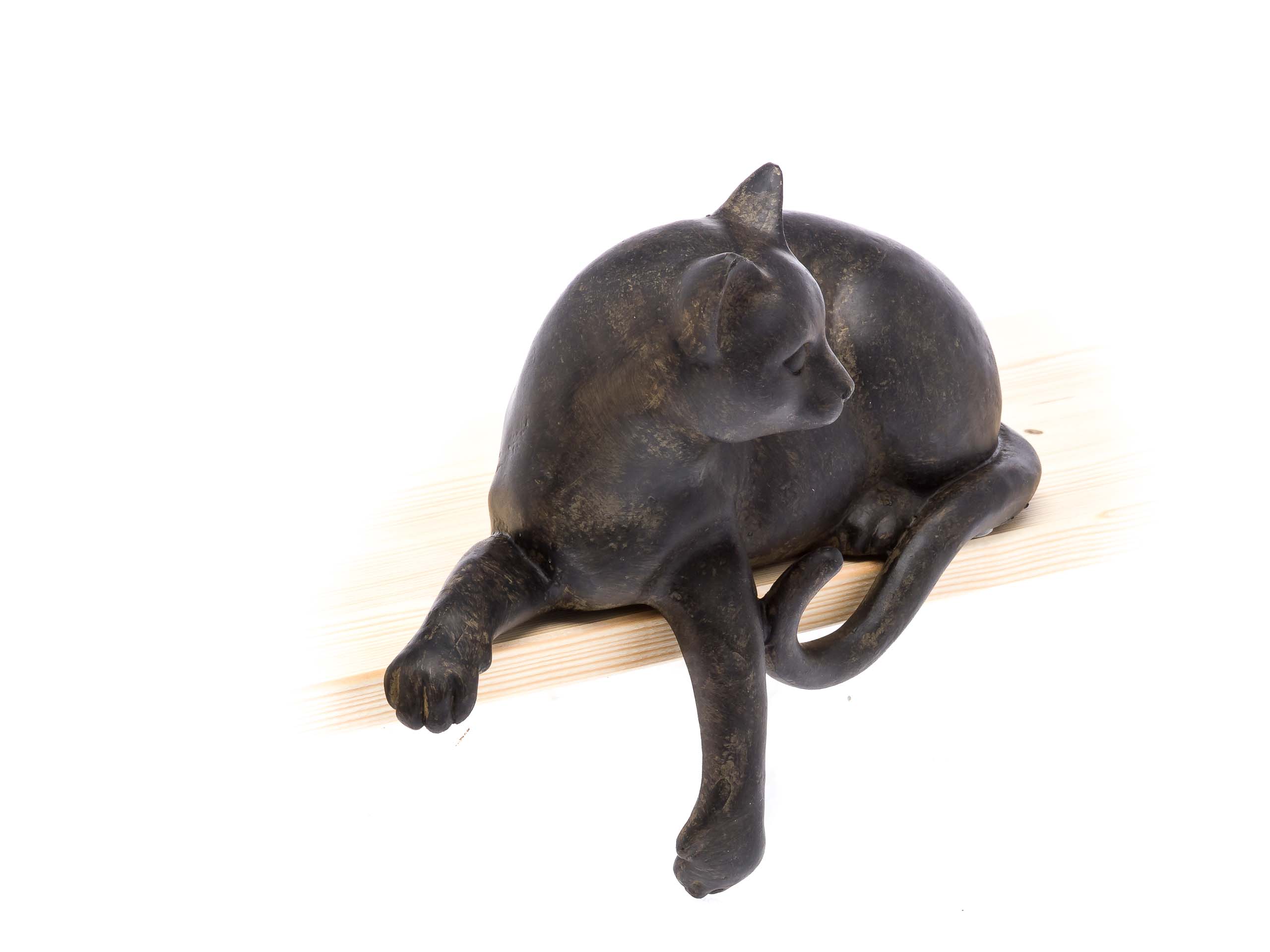 Dekofiguren Tiere Inspirierend Dekoration Katze Liegend Tierwelt Figur Dekofigur Skulptur