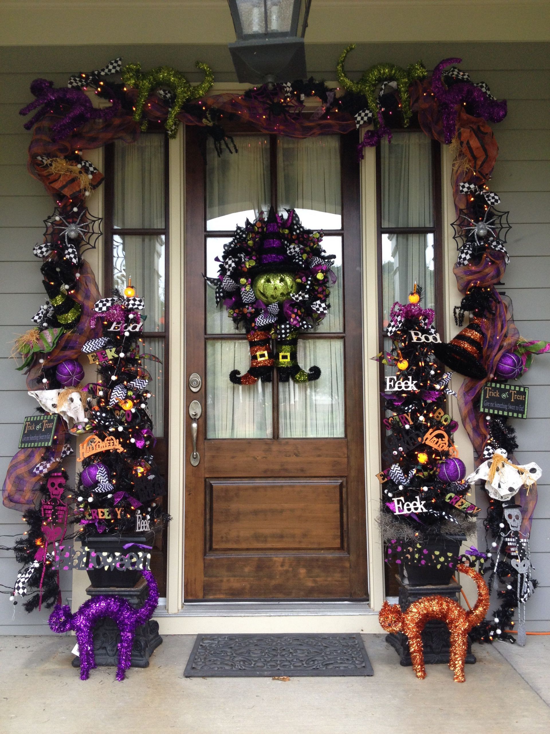 Dekoration Halloween Genial Decorating Your Front Door for Halloween Doors by Design