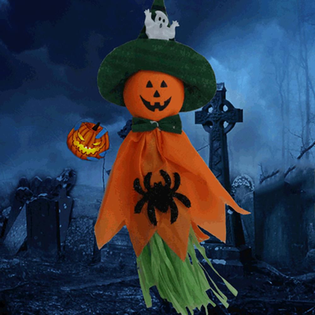 Dekoration Halloween Neu Pumpkin Scarecrow Dangler Hanging Halloween Prop Party