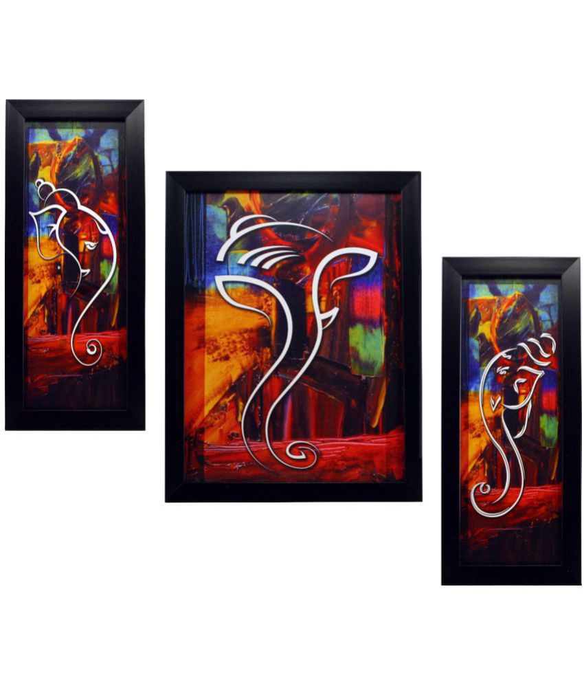 Dekoration Shop Genial Indianara Mdf Painting with Frame Home Decoration Item 30x34x2 Cms