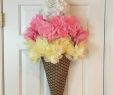 Dekoration sommer Best Of Ice Cream Cone Wreath Summer Wreath Ice Cream Door Hanger