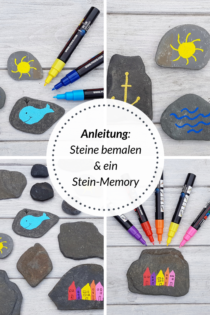 Diy Anleitungen Luxus Diy Ein Steinmemory Für Kinder Aus Bemalten Steinen Auf