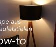 Diy Anleitungen Schön Diy Lampe Aus Schaufelstielen Bauen Anleitung