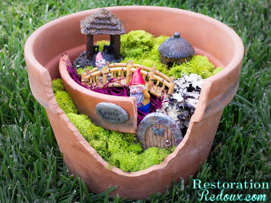Diy Garten Neu Diy Flower Pot Fairy Garden Craft