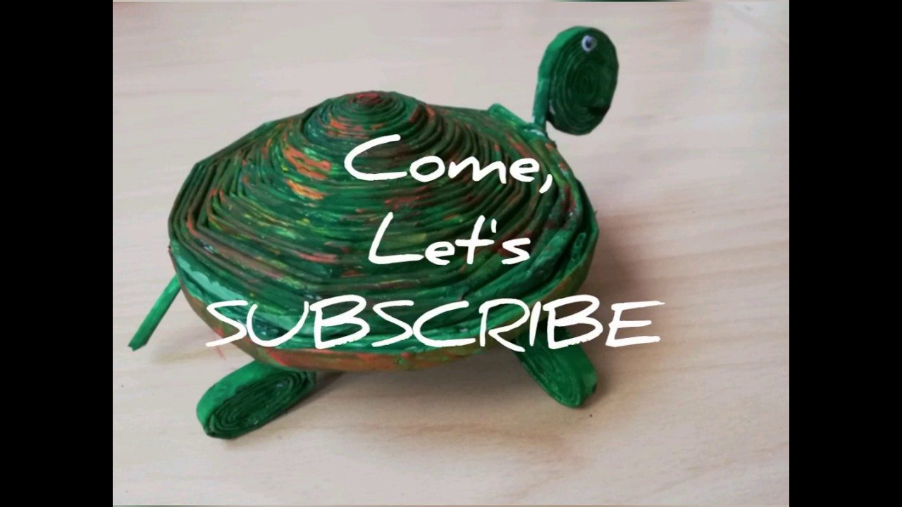 Diy Projekte Genial Paper Diy How to Make Turtle Kako Napraviti KornjaÄu Od Papira
