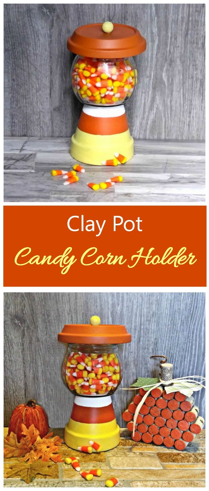 Do It Yourself Garten Best Of Terra Cotta Candy Jar Clay Pot Candy Corn Holder