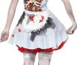Fasching Damen Genial Werbung Smiffys Damen Zombie Countrygirl Kostüm Kleid Mit
