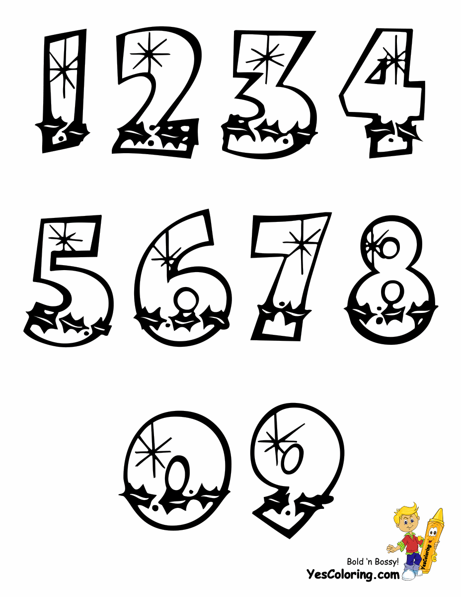 christmas alphabet only numbers coloringkidsboys