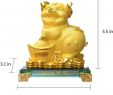 Feng Shui Garten Frisch Amazon Bwinka 2019 Golden Fengshui Pig with Lucky Coins