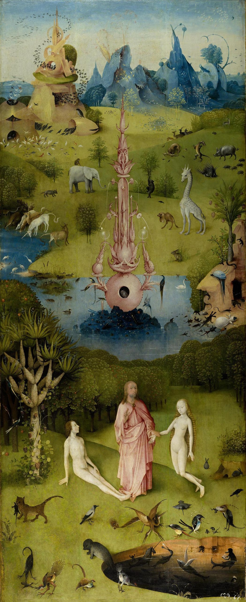Hieronymus Bosch The Garden of Earthly Delights The Earthly Paradise Garden of Eden