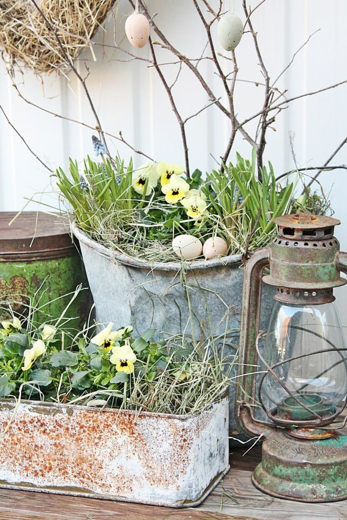 Frühlingsdeko Für Den Garten Best Of Garten Dekorieren Zu Ostern Und Fröhlich Festliche