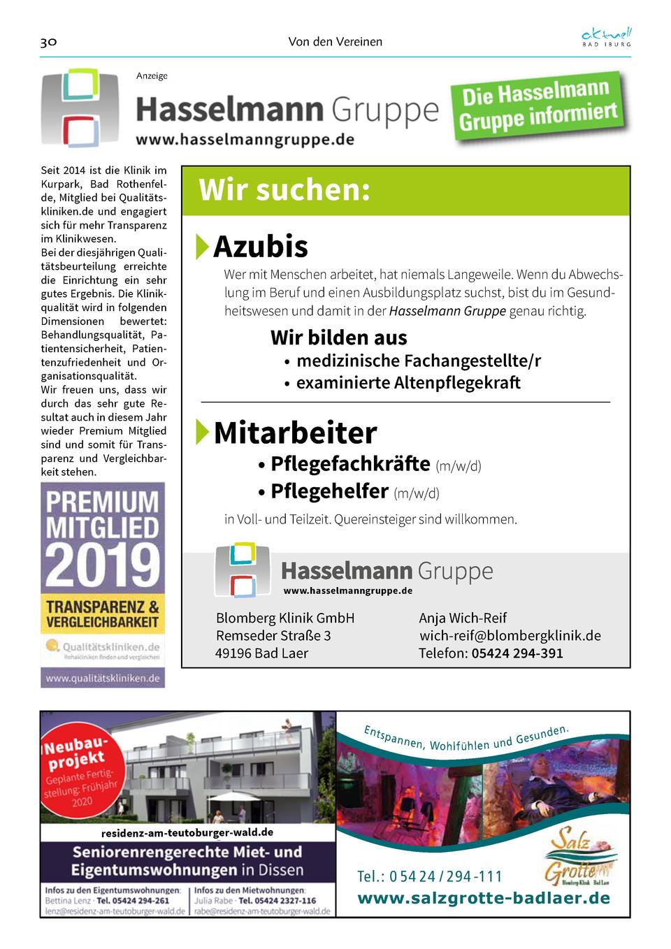 Galabau Nrw Frisch Bad Iburg Aktuell 03 2019 Simplebooklet