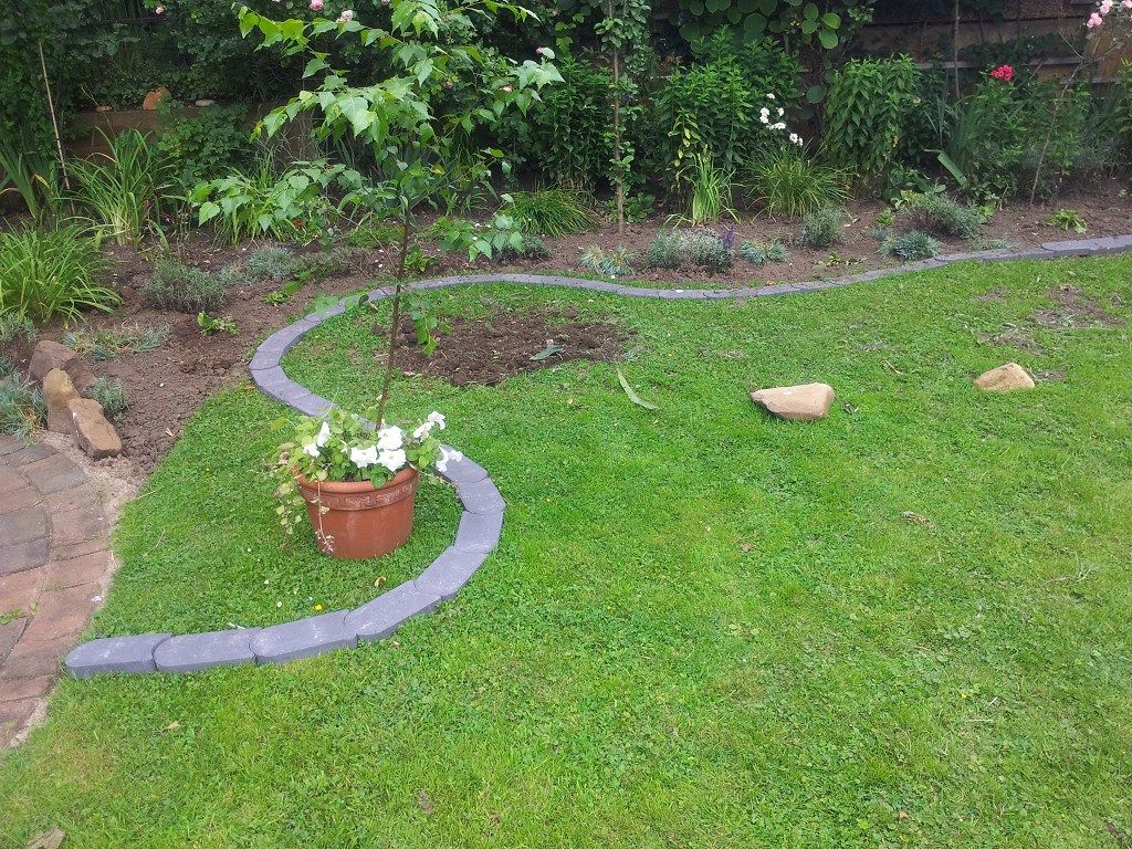 Garten Gestalten Einfach Luxus Rasenkantensteine Leicht Und Einfach Verlegen Pflanzbeete