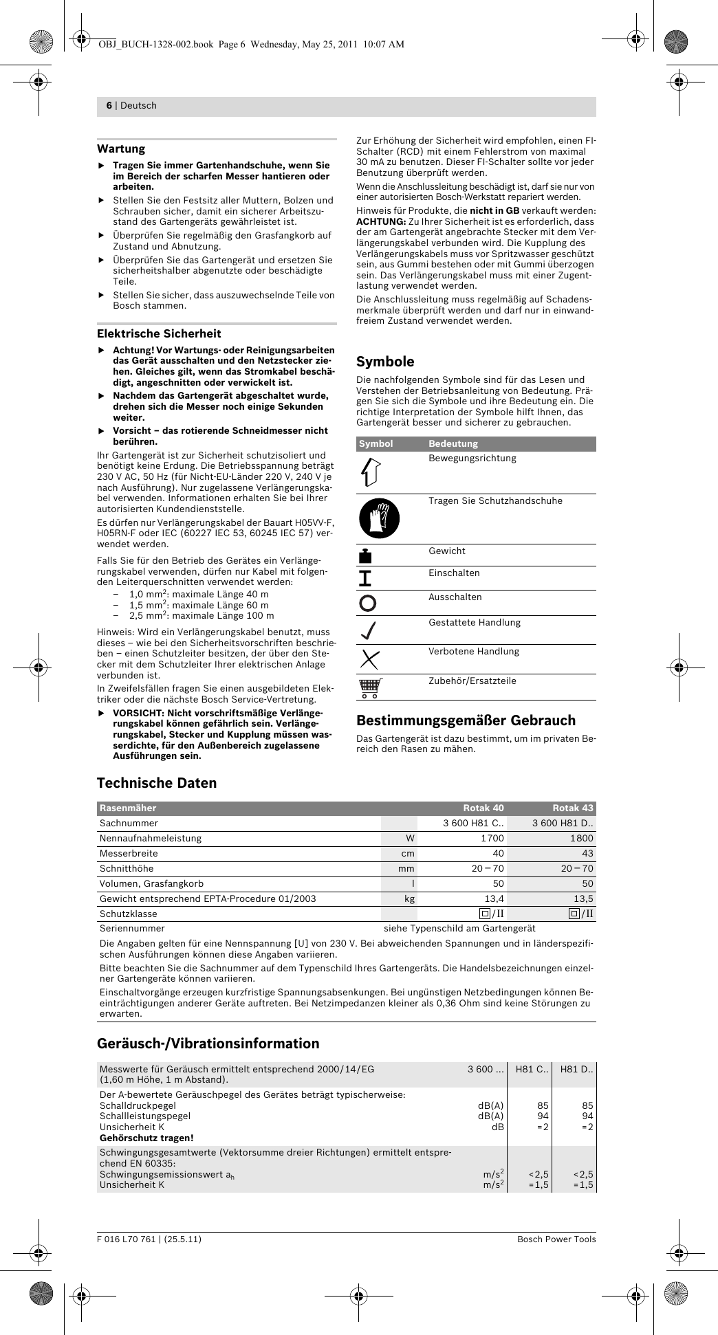 BoschRotak User Guide Page 6