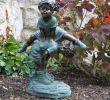 Garten Statue Genial Alpine Girl Jumping Over Boy Garden Statue