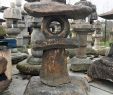 Garten Steine Elegant Antique Edo Meiji Period Nozura Gata Japanese Stone Lantern