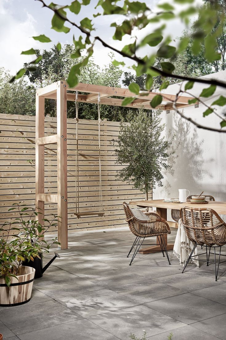 Garten Terrasse Ideen Frisch Schaukel Auf Der Terasse Wohnen