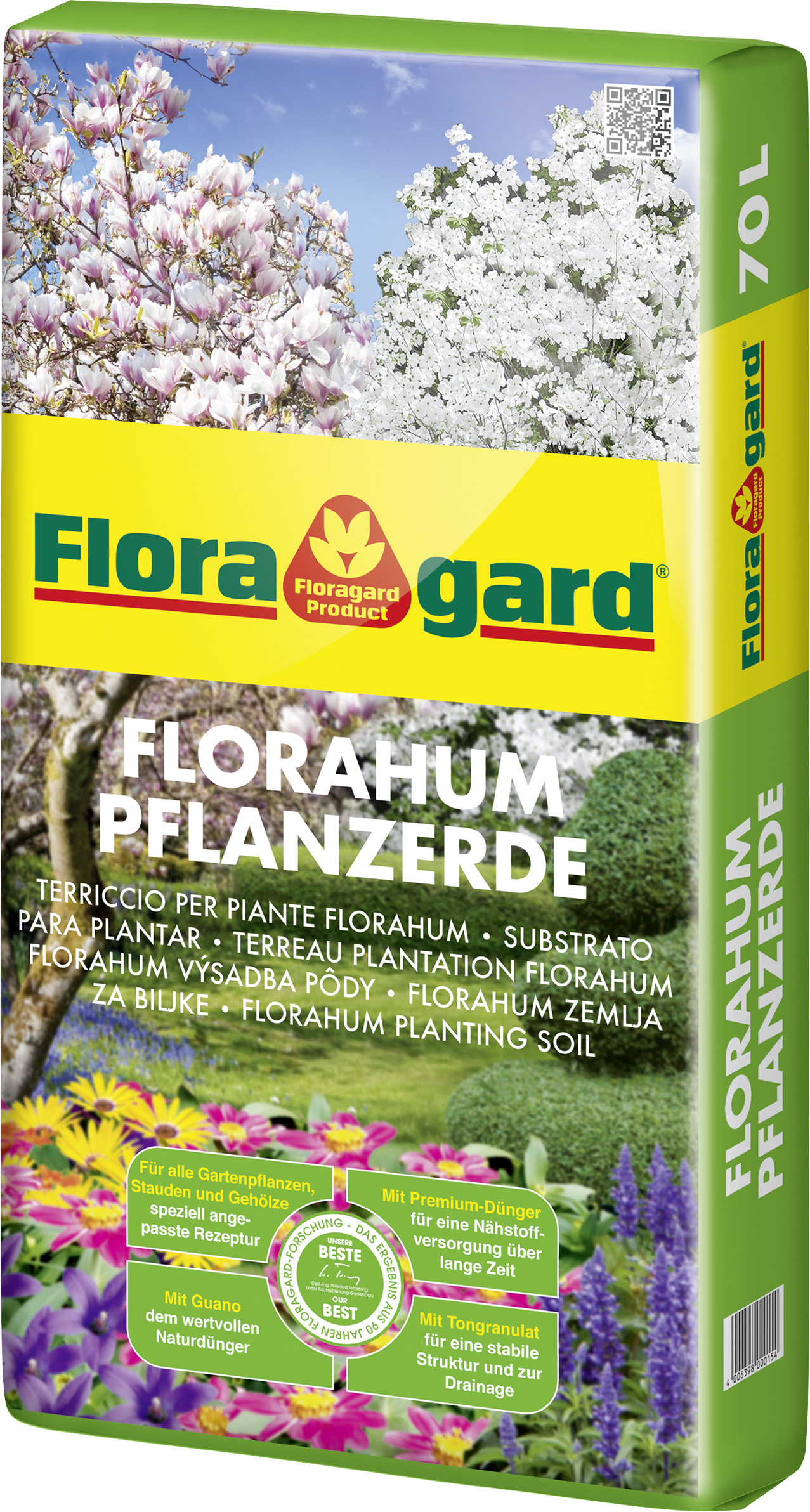 Gartenbedarf Onlineshop Frisch Floragard Florahum Pflanzerde 70l