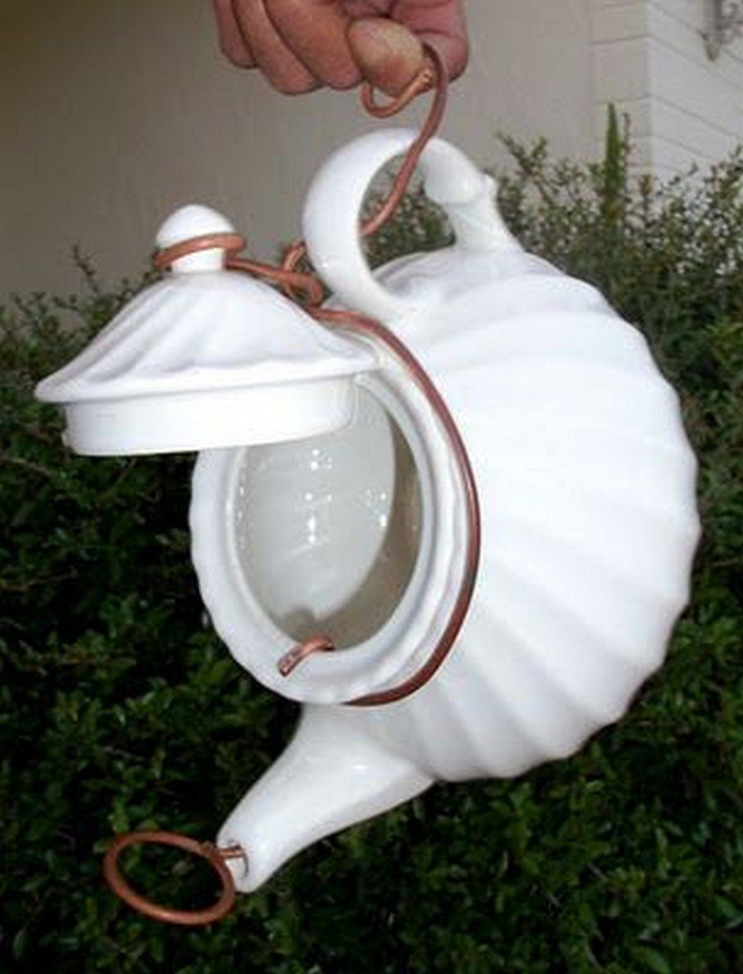 Gartenbeet Deko Genial Awesome Diy Teapot Birdhouse Decoration Ideas