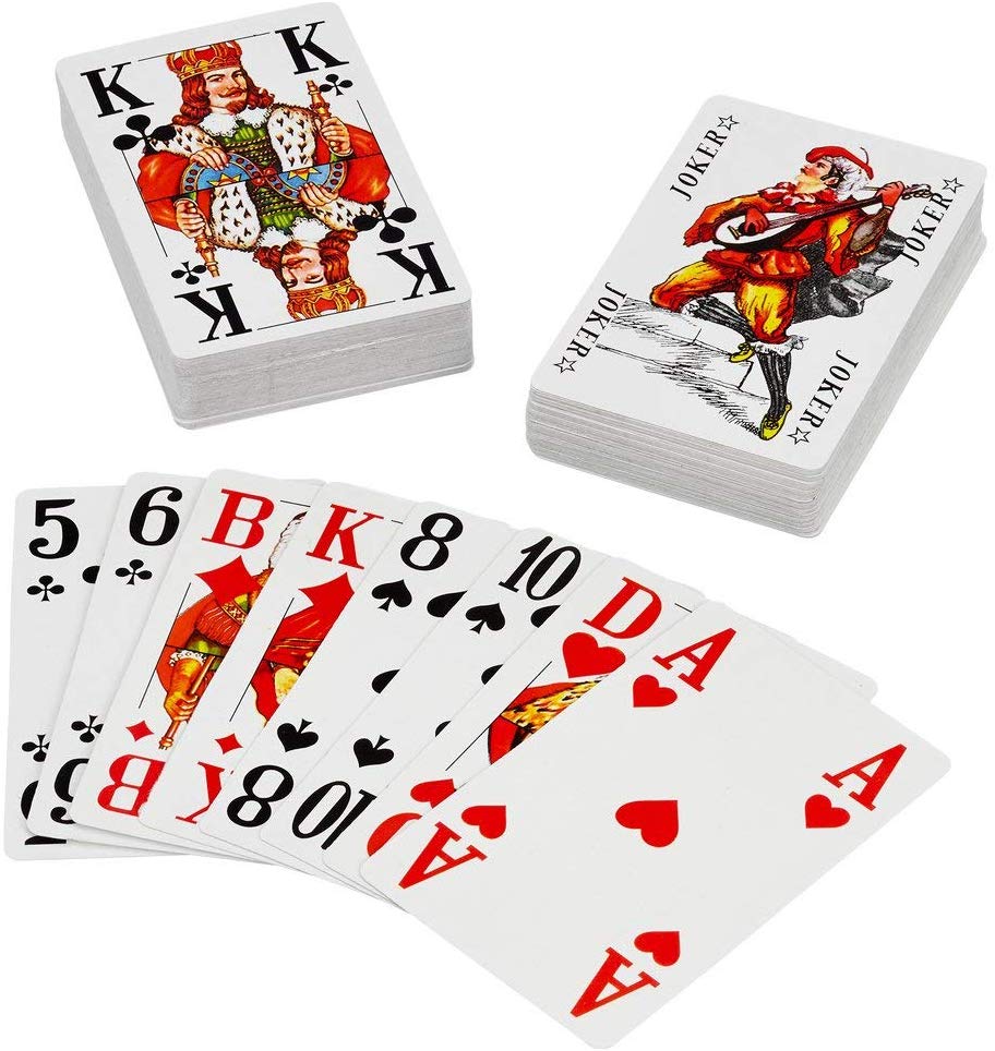 Gartendeko Auf Rechnung Schön Senioren Romme Spielkarten 2 X 55 Blatt Mit Extra Großen Ziffern Und Buchstaben
