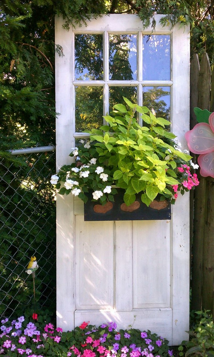 Gartendeko Aus Alten Sachen Luxus Fenster Im Garten Dekorieren