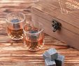 Gartendeko Aus Glas Einzigartig Whiskey Steine Geschenk Set – 8 Granit Chillen Whisky Rocks