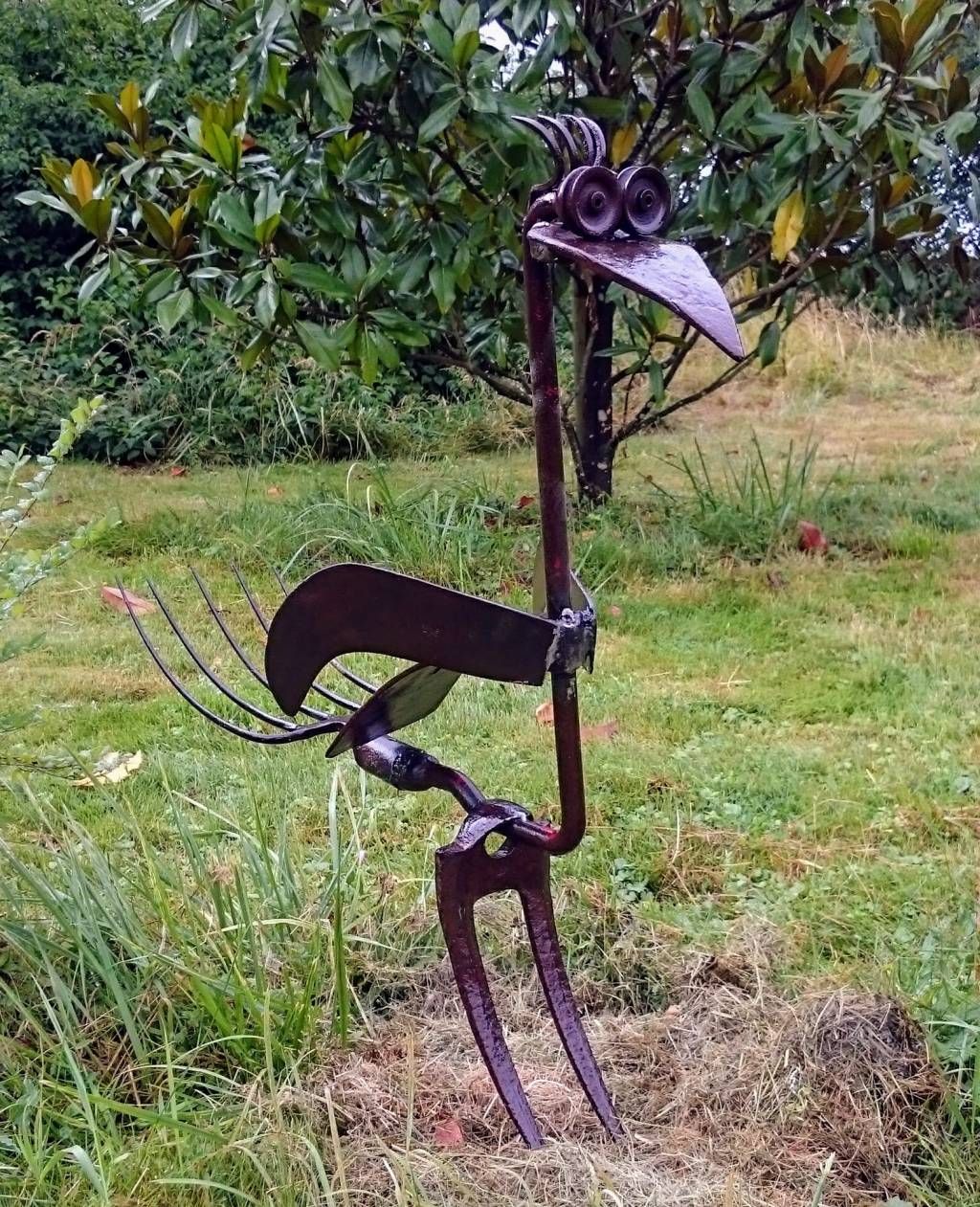 Gartendeko Aus Holz Und Metall Elegant La Lissonni¨re Art Des Jardins Sculptures En Métal Et