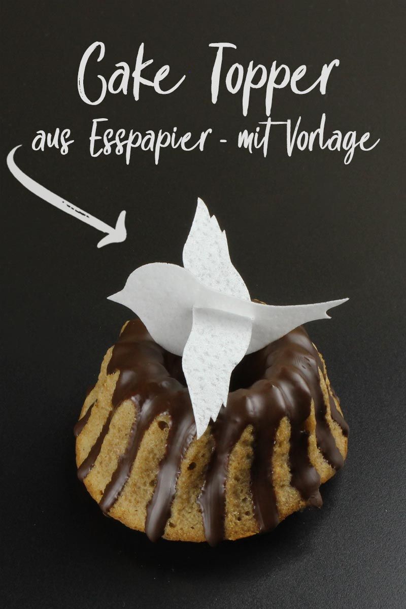 Gartendeko Basteln Einzigartig Cupcake topper Aus Esspapier Selber Machen Mit Vorlage