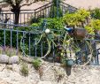 Gartendeko Fahrrad Einzigartig Green Garden Deco Bike with Flower Pots