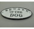 Gartendeko Hund Elegant Gartendeko Nostalgie Türschild Eisen Emaille Beware Of the
