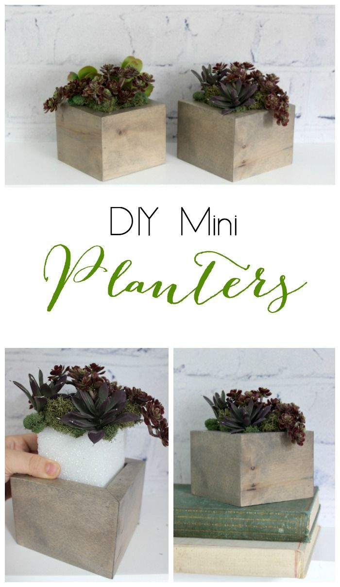 Gartendeko Mit Paletten Neu Diy Mini Planters Indoor House Plants