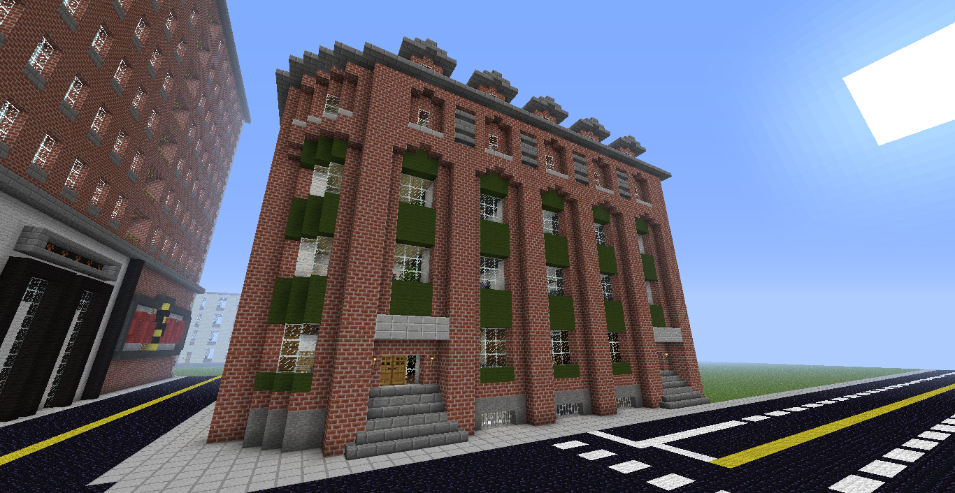 Gartendeko Modern Neu Minecraft City Buildings 05