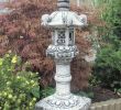 Gartendeko SÃ¤ule Neu Kleine Japanische Steinlaterne Pagode Gartenfiguren Aus